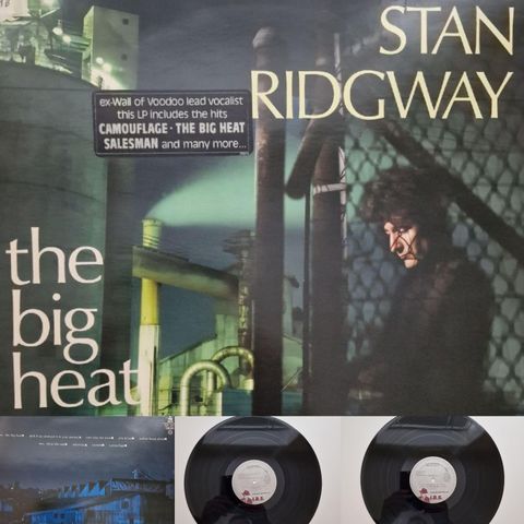 STAN RIDGWAY/THE BIG HEAT 1985 - VINTAGE/RETRO LP-VINYL (ALBUM)