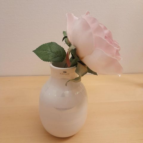 Kähler Omaggio 12,5 cm vase i Perlemor - i perfekt stand!