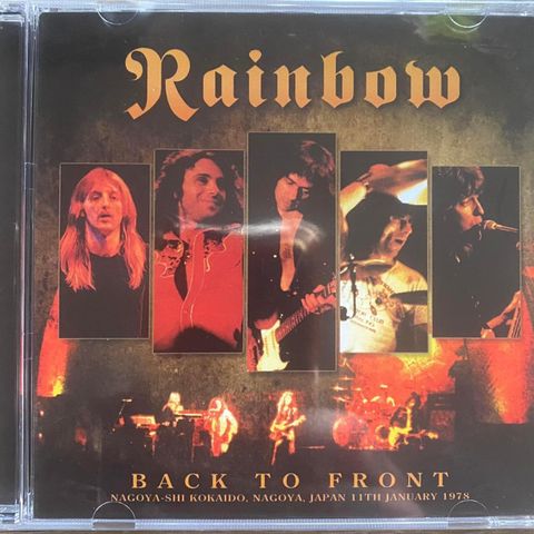 RAINBOW - BACK TO FRONT