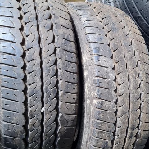 2 Sommerdekk til varebilen 215/60r17C