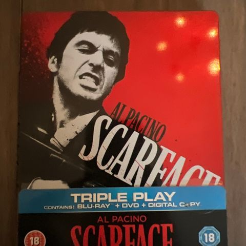 Scarface (Bluray Steelbook)