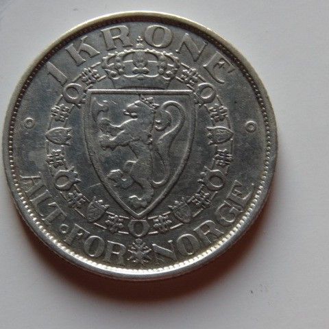 1 Krone N 1908 Sølv