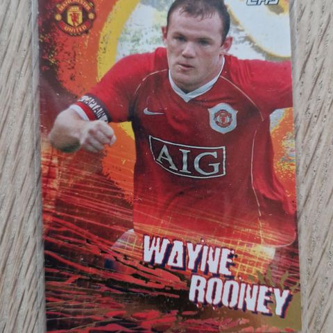 Wayne Rooney Topps Premier Gold 2006-07