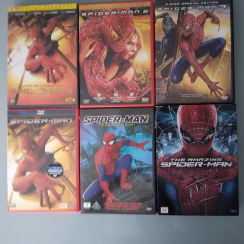 Spiderman 1-3