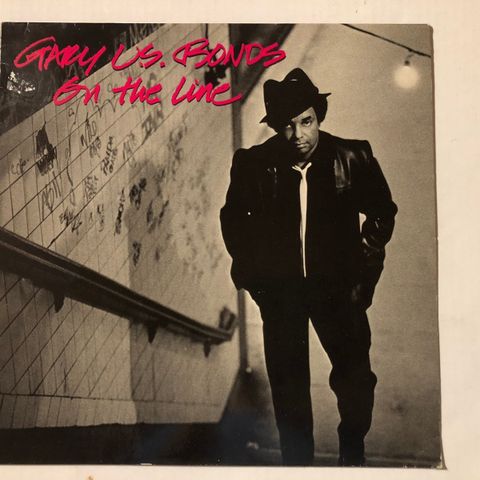 GARY U.S. BONDS / ON THE LINE - VINYL LP