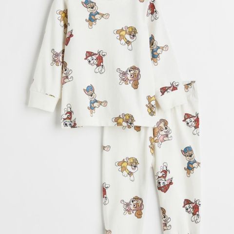 Bomull Cotton PAW Patrol barnepyjamas  62 gutt  H&M