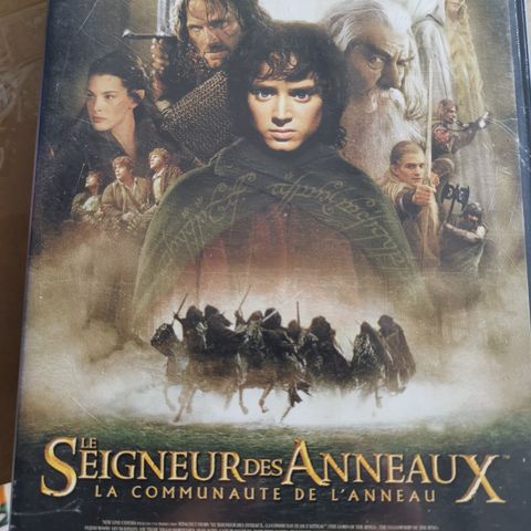 KR 5 DVD LE SEIGNEUR DES ANNEAUX