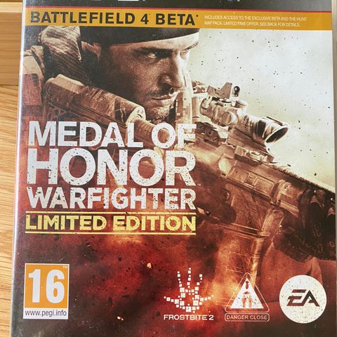 Medal of Honor Warfighter, Limited Edition PS3.