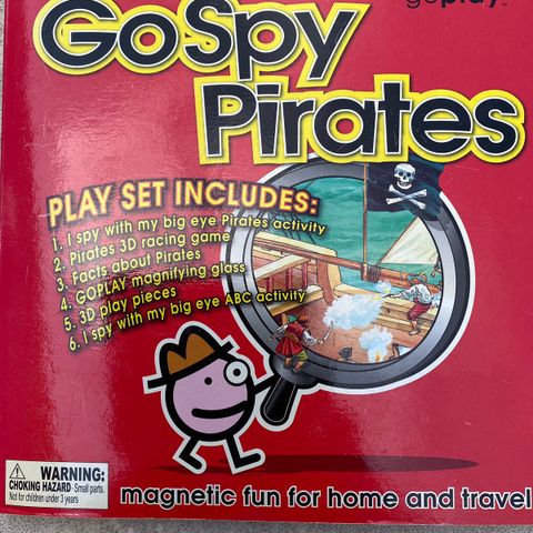 GoSpy Pirates lek på engelsk