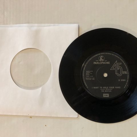 THE BEATLES / I WANT TO HOLD YOUR HAND - 7" VINYL SINGLE