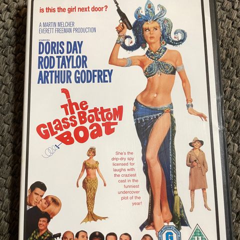 [DVD] The Glass Bottom Boat - 1966 (engelsk tekst)
