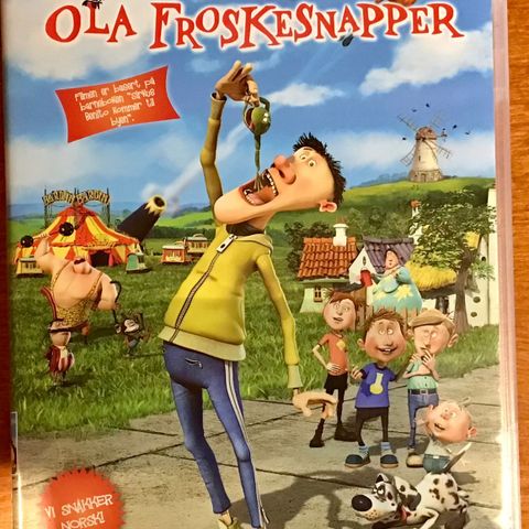 Ola froskesnapper dvd 🔥Som ny!