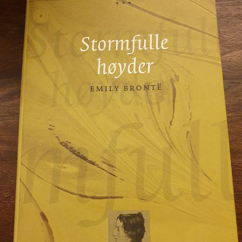 Stormfulle høyder. Emily Bronte