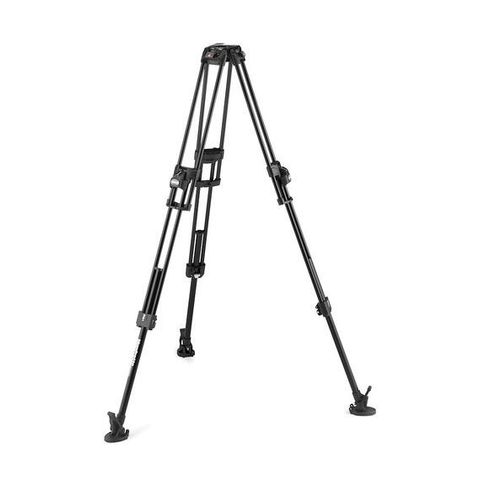 Manfrotto 645 Aluminium Videostativ Fast Twin