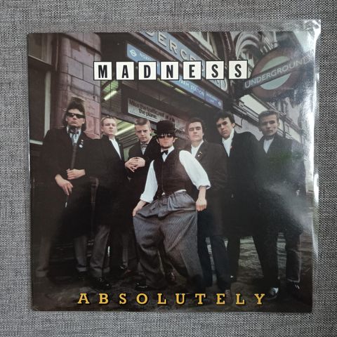 Madness  - “Absolutely" UK. orig. Stiff. 1980 Prakteksemplar