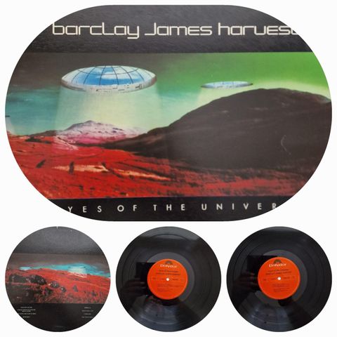BARCLAY JAMES HARVEST/EYES OF THE UNIVERSE 1979 - VINTAGE/RETRO LP-VINYL (ALBUM)