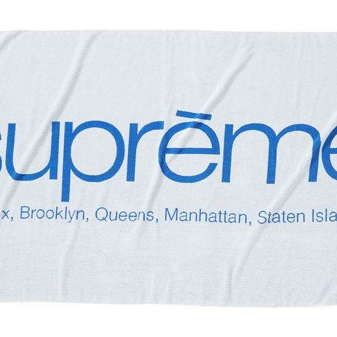 Supreme Five Boroughts Towel L - white