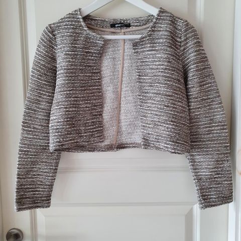 Bolero fra Gina Tricot, str S - lite brukt