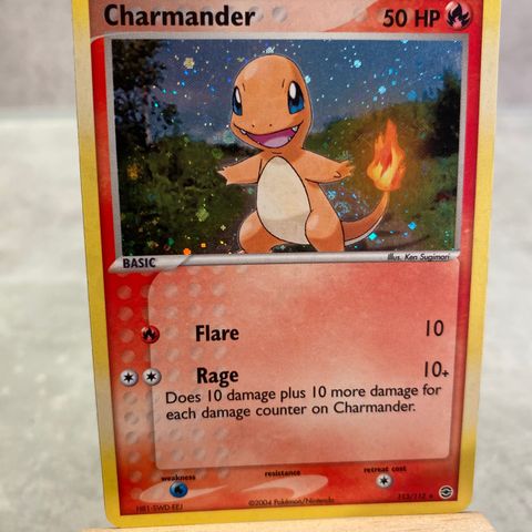 Pokemon Charmander 113/112 Holo