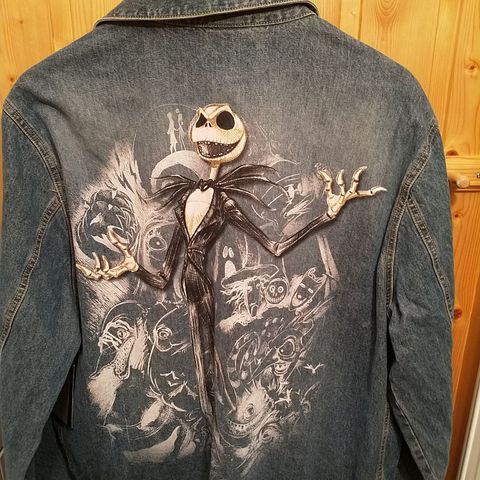 Herrejakke Nightmare Before Chrstimas Jeans - Large