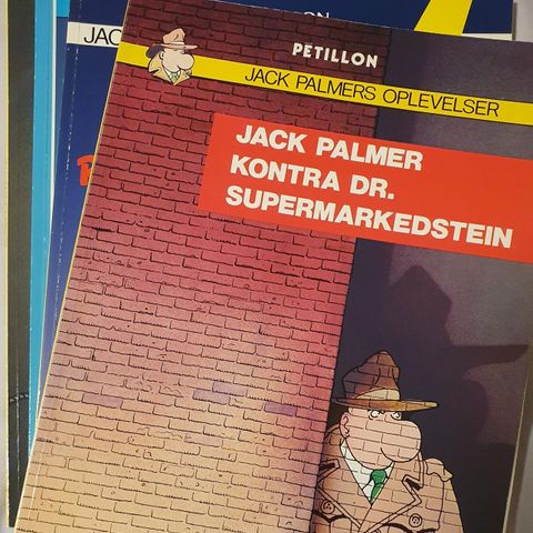 Jack Palmers Oplevelser Nr. 1-4 Komplett serie