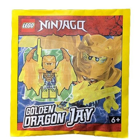 Ny Lego Ninjago Golden Dragon Jay paper bag