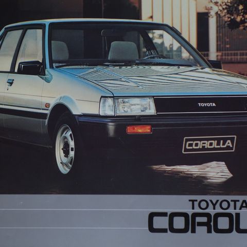 Toyota  Corolla 07.83 brosjyre