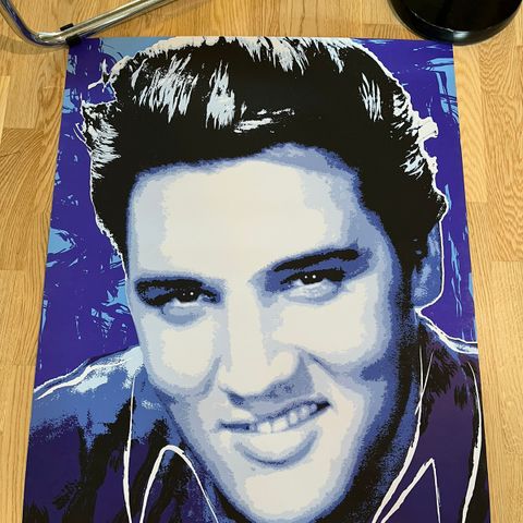 Elvis Presley Trykk Serigrafi