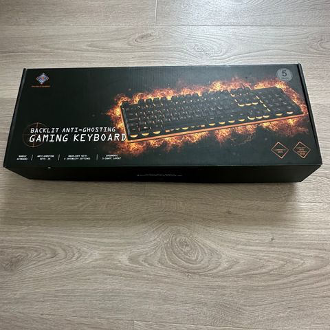 Deltaco DK210 gaming-tastatur