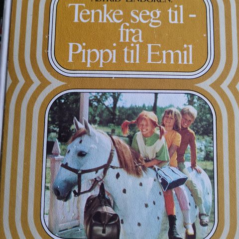 KR 40 TENKE SEG TIL FRA PIPPI TIL EMIL ASTRID LINDGREN