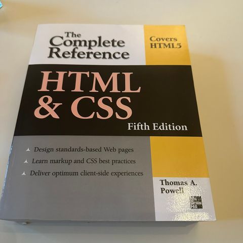 The Complete Reference : HTML & CSS