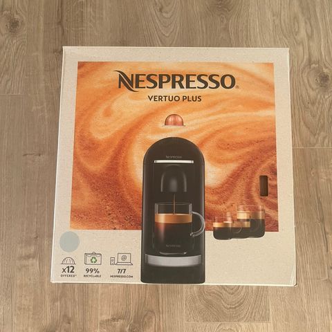 Ny Nespresso Vertuo Plus kaffemaskin