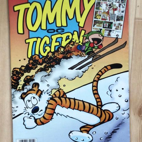 Tommy og tigern nr.1 1999 med stort poster