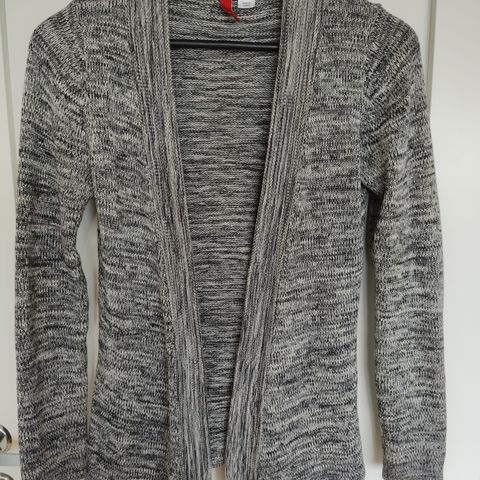 Grå cardigan fra H&M