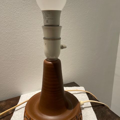 BIE fra 60-tallet keramikk lampe