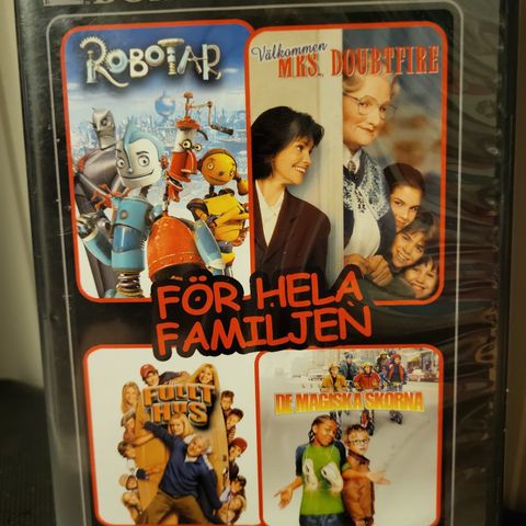 Box collection for hele familien 4 filmer