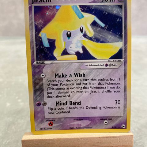 Pokemon Jirachi Holo 8/101