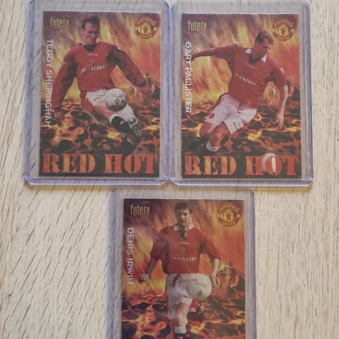 Futera 1998 Manchester United Red Hot nummerert