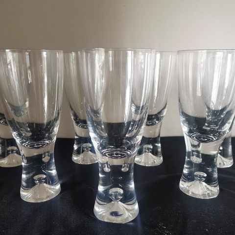 7 Stk Iittala Tapio ølglass design Tapio Wirkkala