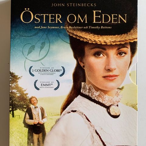 Øst For Eden miniserie (3 disker), norsk tekst