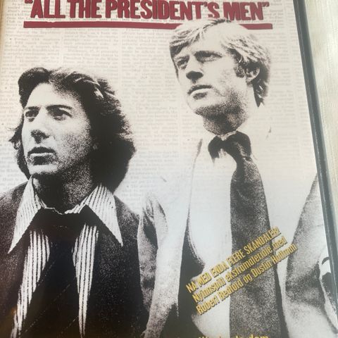 All the President’s men (Norsk tekst) Dvd