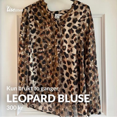 Leopard Bluse