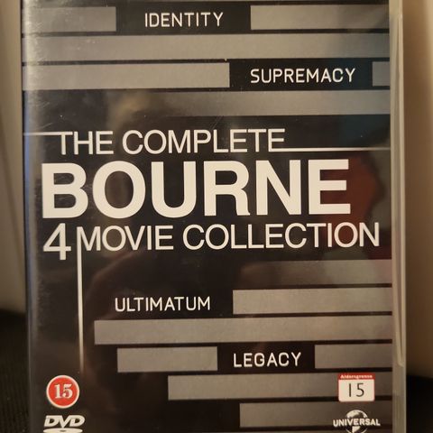 The complete Bourne 4 movie collection