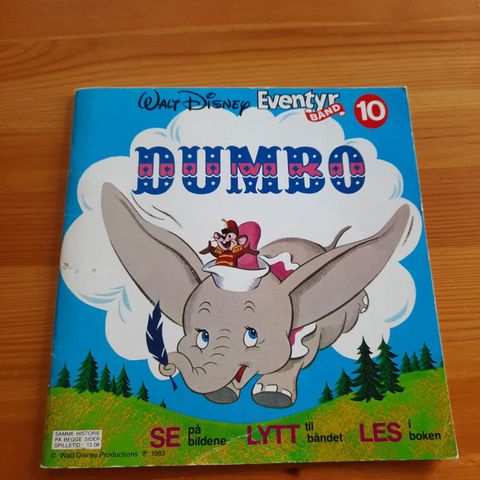 Dumbo eventyrbånd ( Kun hefte ) 1983