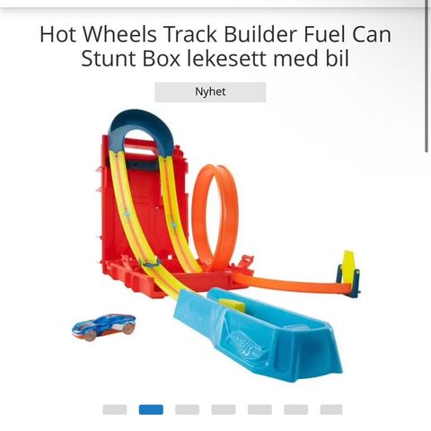 hotwheels track builder i koffort