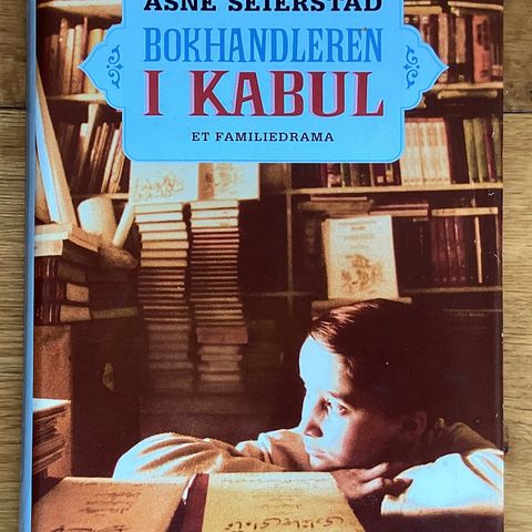 ÅSNE SEIERSTAD- 1 flott bok «BOKHANDLEREN I KABUL» hel og fin!