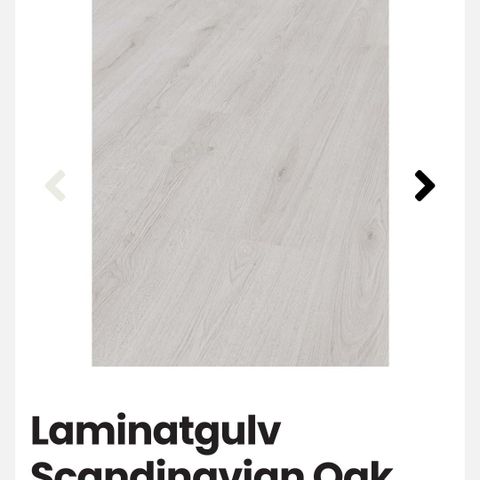 Laminatgulv fra Rusta