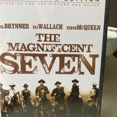 The magnificent seven (Norsk tekst) Dvd