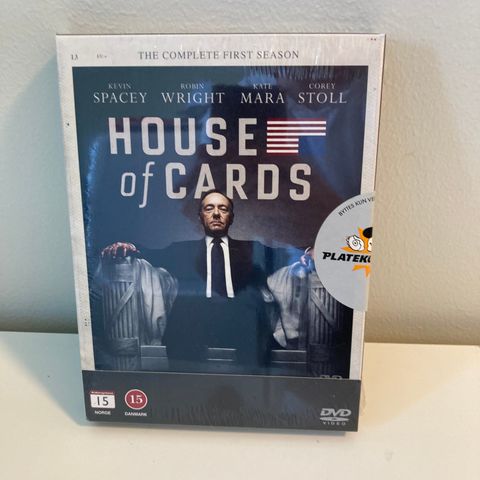 House of cards season 1 DVDer NYTT