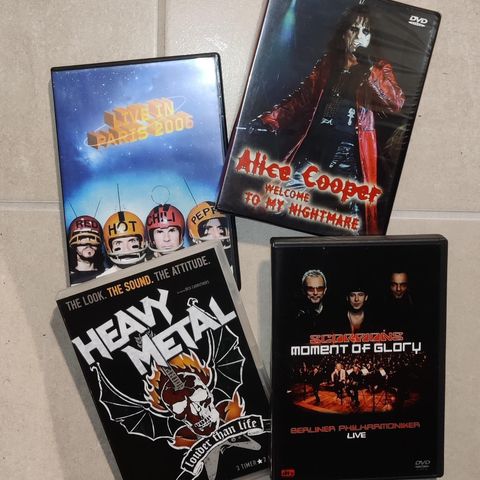 DVD Rock Hardrock Metall